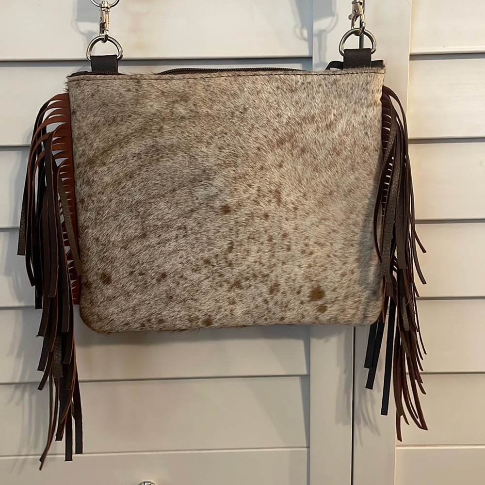 Cow Hyde crossbody purse